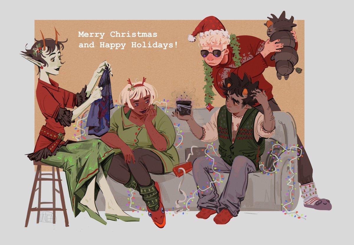 Happy holidays everyone!
#Homestuck