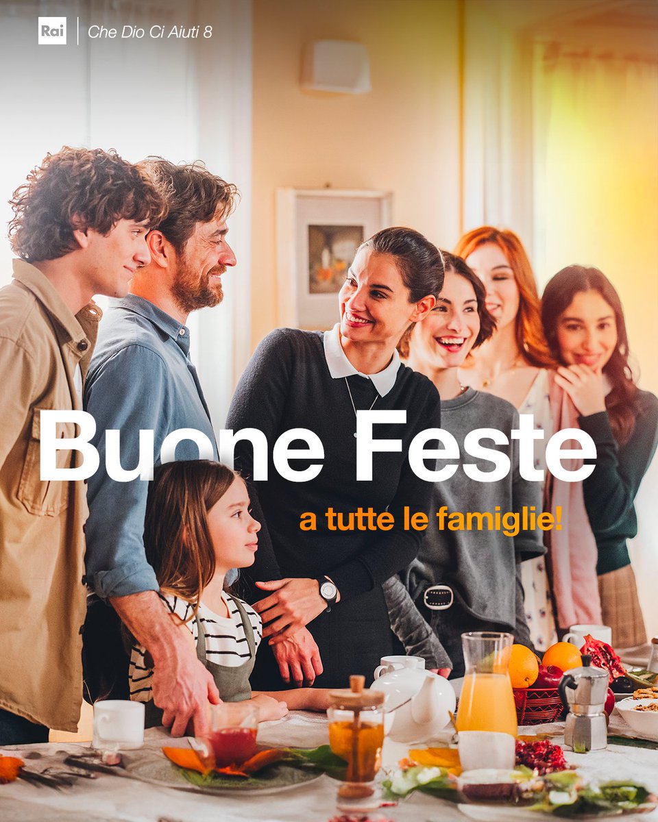 I migliori auguri a tutti i nostri Angioletti... 🙏🏻 🎄 ✨
Buone Feste a tutti, soprattutto alle famiglie speciali come la nostra di #CheDioCiAiuti!!! 🧡

I nostro consiglio? ☝️😌 
Un bel rewatch dalla prima puntata come di rito: divano, copertina e tisanina!