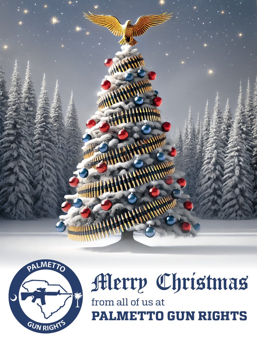 Merry Christmas from all of us at Palmetto Gun Rights!