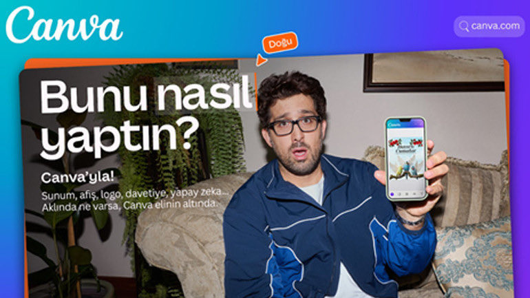 Dünyanın öncü görsel iletişim platformu Canva, Türkiye için özel olarak kurgulanan ve hayata geçirilen ilk marka kampanyası “Bunu Nasıl Yaptın?”ın lansmanını bugün duyurdu. İzlemek için tıklayın tinyurl.com/mttx5fa5

<a href="/canva_tr/">Canva Türkiye</a> @Canva <a href="/dogudemirkol/">Doğu Demirkol</a> #BunuNasılYaptın