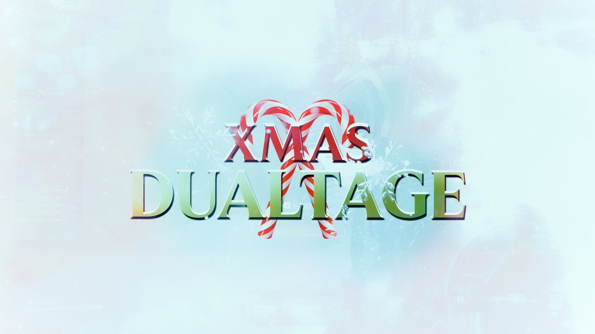 Merry Christmas Everyone!

Christmas Dualtage
with <a href="/ayeRNM/">ioN RNM</a> 

Edited by:
<a href="/clipfixer/">Ghost N8</a> &amp; <a href="/yBofa_/">Bofa</a> 

Later Today @ 6 PM EST!
