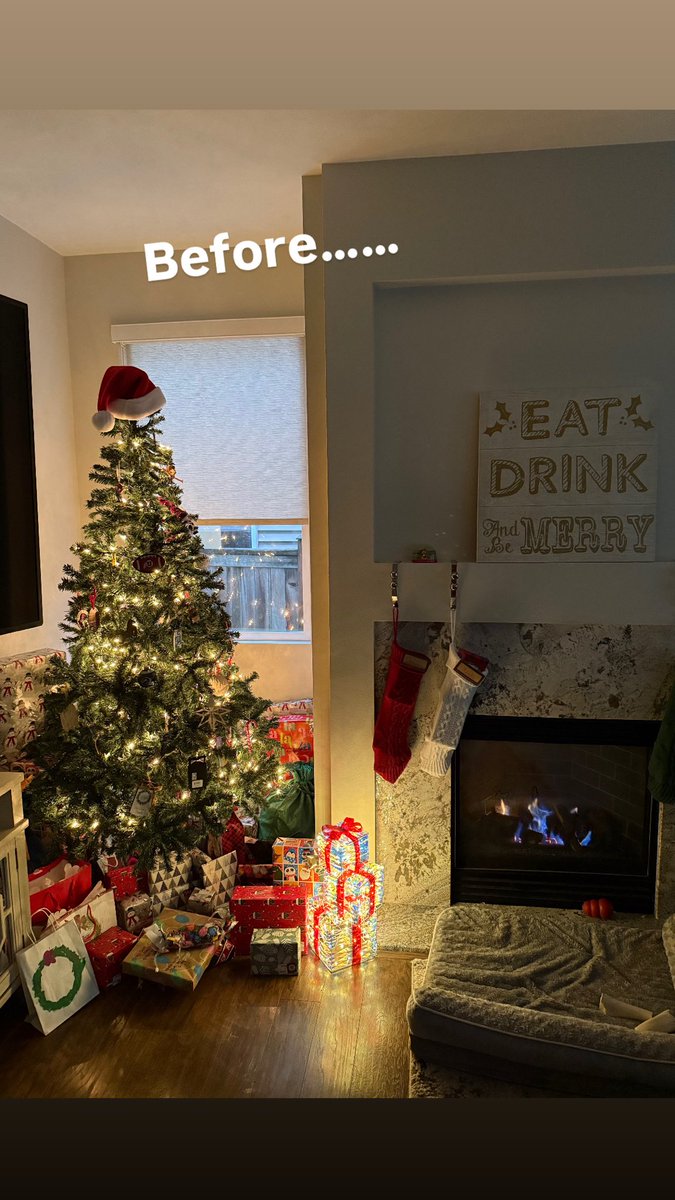 PNWUTE's tweet photo. Merry Christmas ya’ll 

Before and after 🥴 https://t.co/fITazTALsj