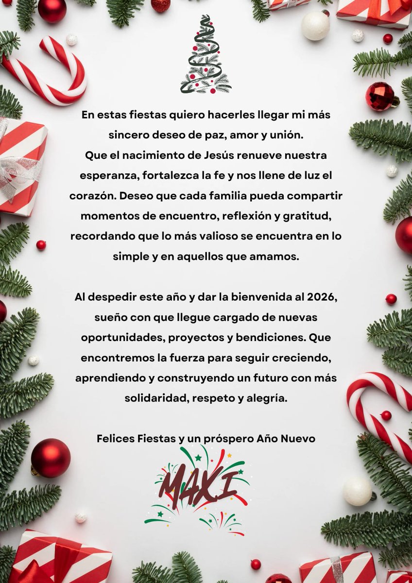 Felices fiestas! 🥂🌲