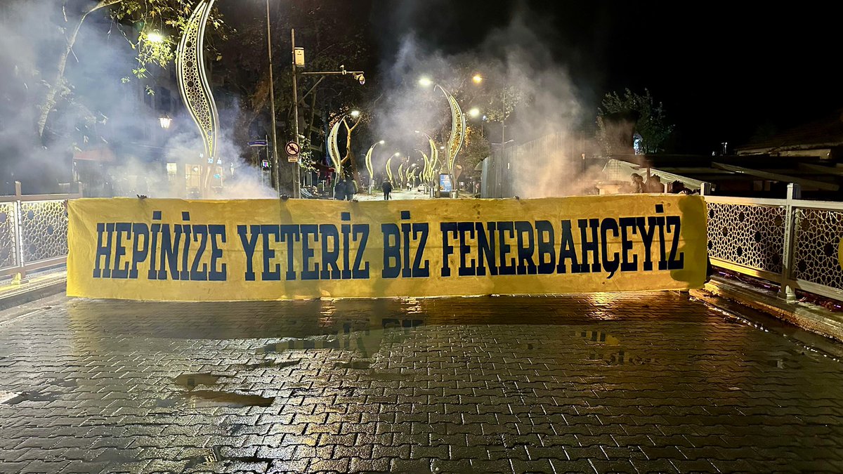 Hepinize yeteriz, biz Fenerbahçe’yiz!