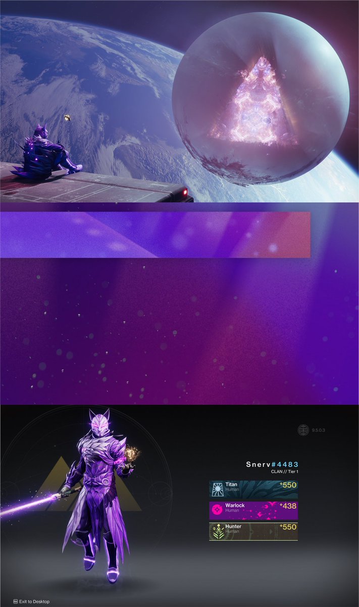 Snervv's tweet image. (Open pictures for surprise)

If Felis Galaxias was a Guardian #DawningFashion2025 

@Bungie @DestinyTheGame @Destiny2Team @BrunoLouviers @A_dmg04 @Scapes @MoltenSlowa @Cozmo23 

Snerv#4483