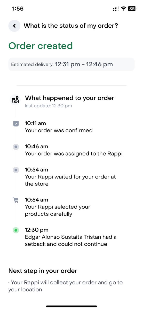 mordsan's tweet photo. @RappiMexico Ayer puse una orden. Ya tiene más de 24 horas activa. El rappi ya había tomado todos los productos cuando la dejó, no se sabe la razón. No la ha agarrado otro rappi. Y no puedo ni cancelarla ni reagendarla. Regrésenme mi dinero, son más de 3 MIL PESOS. https://t.co/5GggvHPpk7