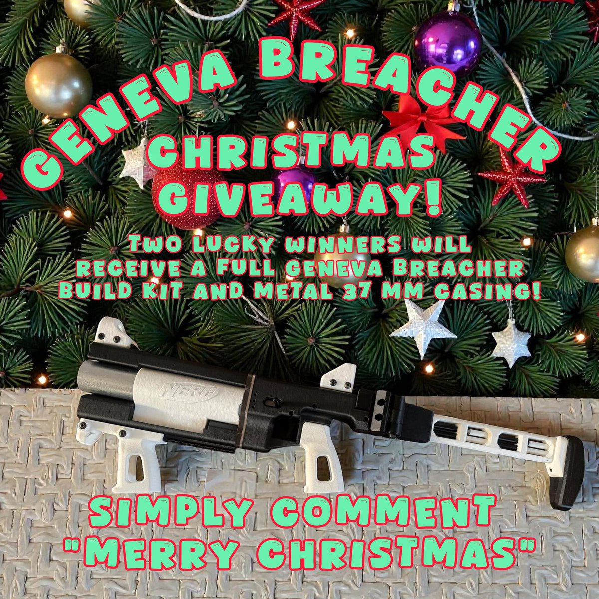 Huge shout-out to <a href="/Trollwerks2A/">Trollwerks, the friendly Gun CuntTroll Advocate</a> - sometime in January, after a restock, he will be sending out two complete kits to two lucky people who comment "Merry Christmas" on this post 🎁🎄🫶🏻