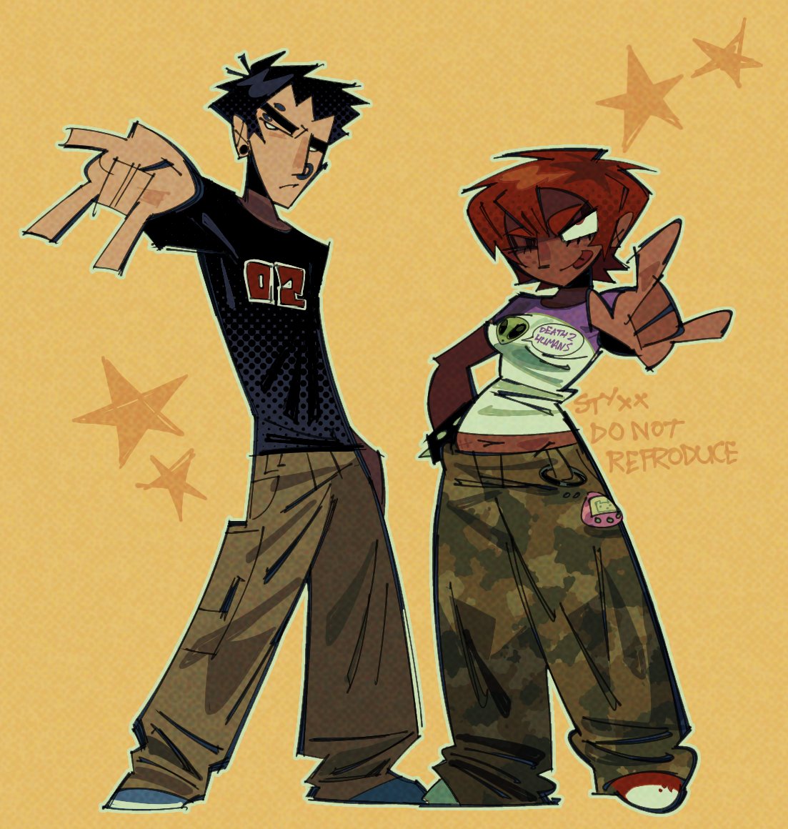 styxxsyringe's tweet image. [#IWEYG] colored doodle