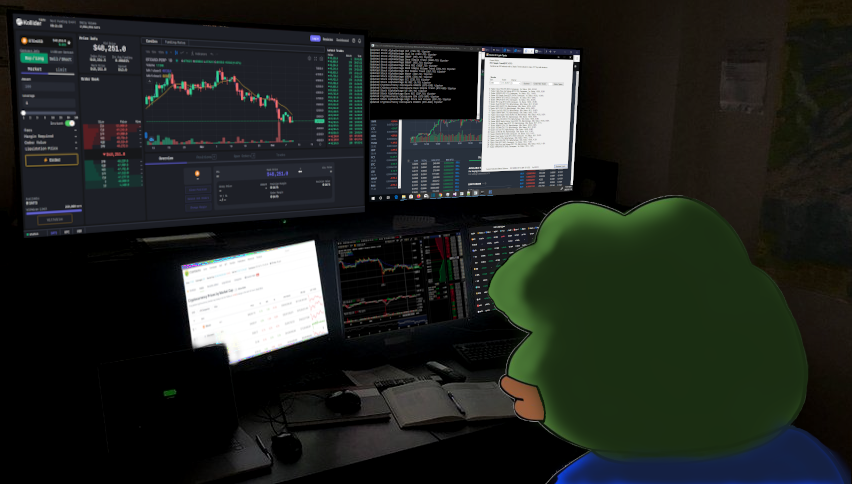 AltcoinSherpa's tweet photo. 'I'm going to spend Christmas with my family and loved ones!!'

Meanwhile me... https://t.co/GXbAB1L4tZ