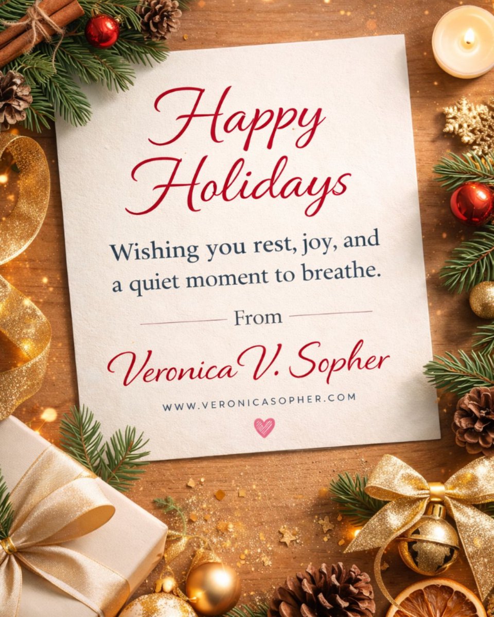 vsopher's tweet image. Wishing superintendents and school leaders a peaceful, restorative holiday season.

Thank you for leading with heart through a demanding year.

May the quiet bring rest and perspective. 🎄

#K12Leadership #HappyHolidays