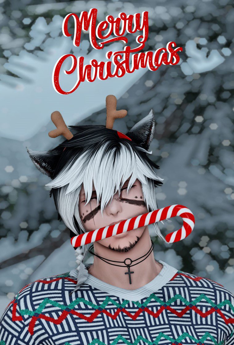 Merry Christmas from the catboy! Hope you’re all having a wonderful holiday! 

(Enjoy an old repost I dug up)