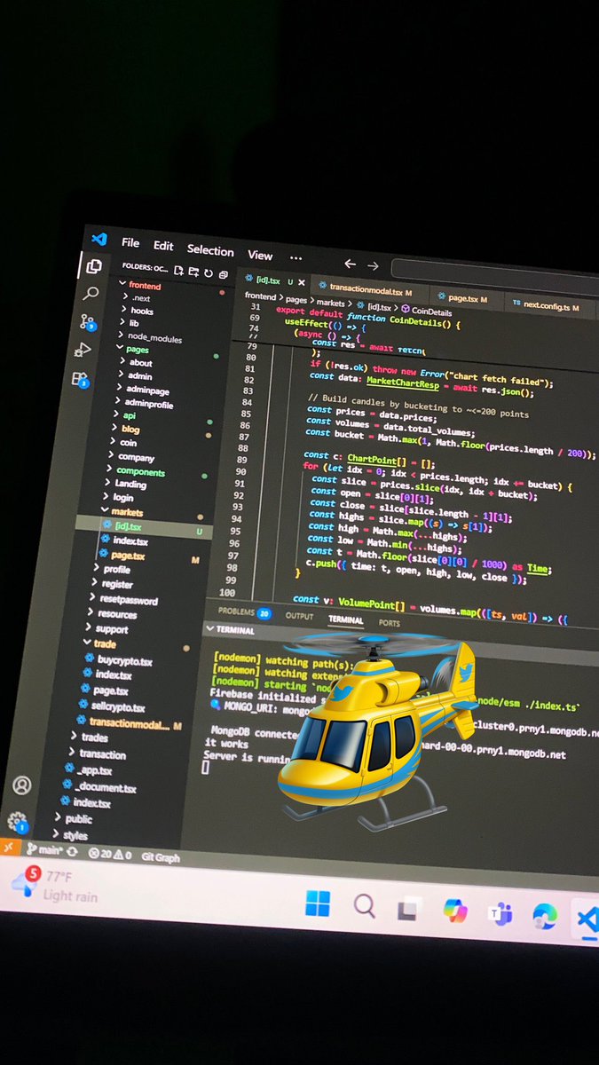 CodeByNZ's tweet photo. Unpopular opinion : Side project teaches you more than any college or degree. https://t.co/DwFAsbbTkB