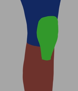 最近Vtuber作業する時こんな感じで
色で先に分けてから描くんだけど
こっちの方が動く時前と後ろ考え易い😲 