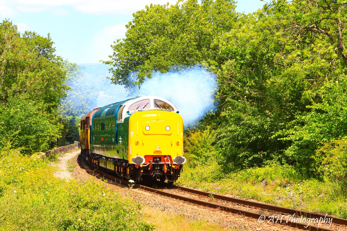 andrew_herny's tweet image. This time of year, for me, is always a chance to reflect back on the year gone!
One of the highlights was to see the @DelticPS 55009 'Alycidon' back in action again having not seen one for a while @WorthValley &amp;amp; @nymr Diesel Gala's!
#Deltic #KWVR #NYMR #DieselGala #Railway200