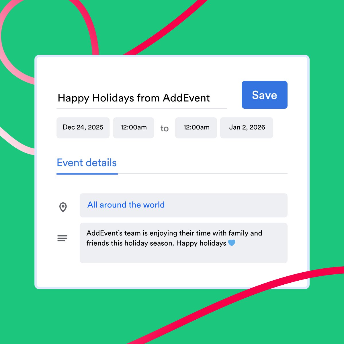 AddEvent tweet media