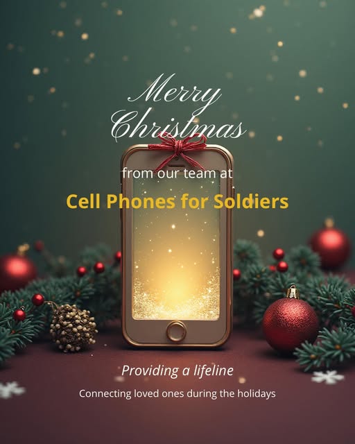 Cell Phones For Soldiers tweet media