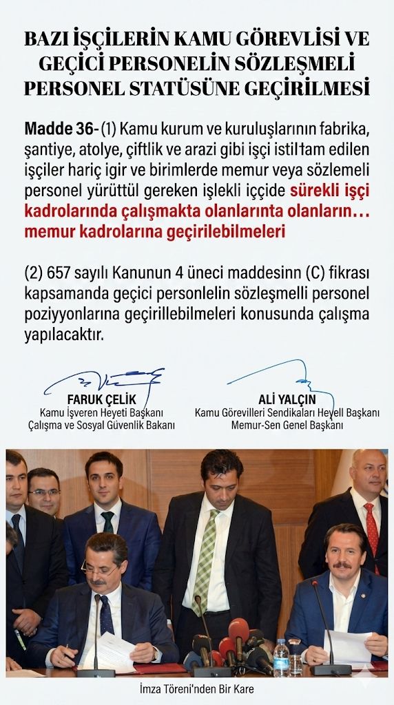 #KamuUnvIsciStatüTalebi
