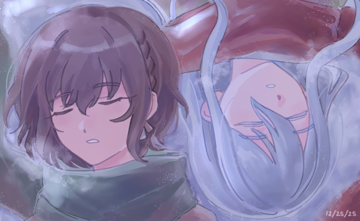 knenwednesdays's tweet image. 🎄12/25/25🎄
MERRY CHRISTMAS

art by 🐧! happy holidays! ⛄️🎼🎨