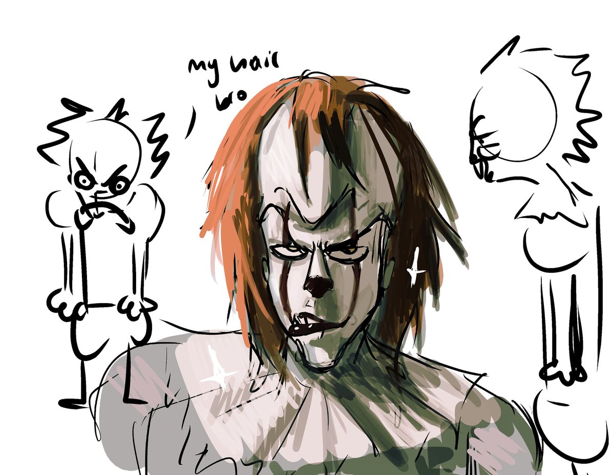 Marikescat's tweet photo. Doodle 
#pennywise #ITWelcomeToDerry https://t.co/JuBKxtp7vU