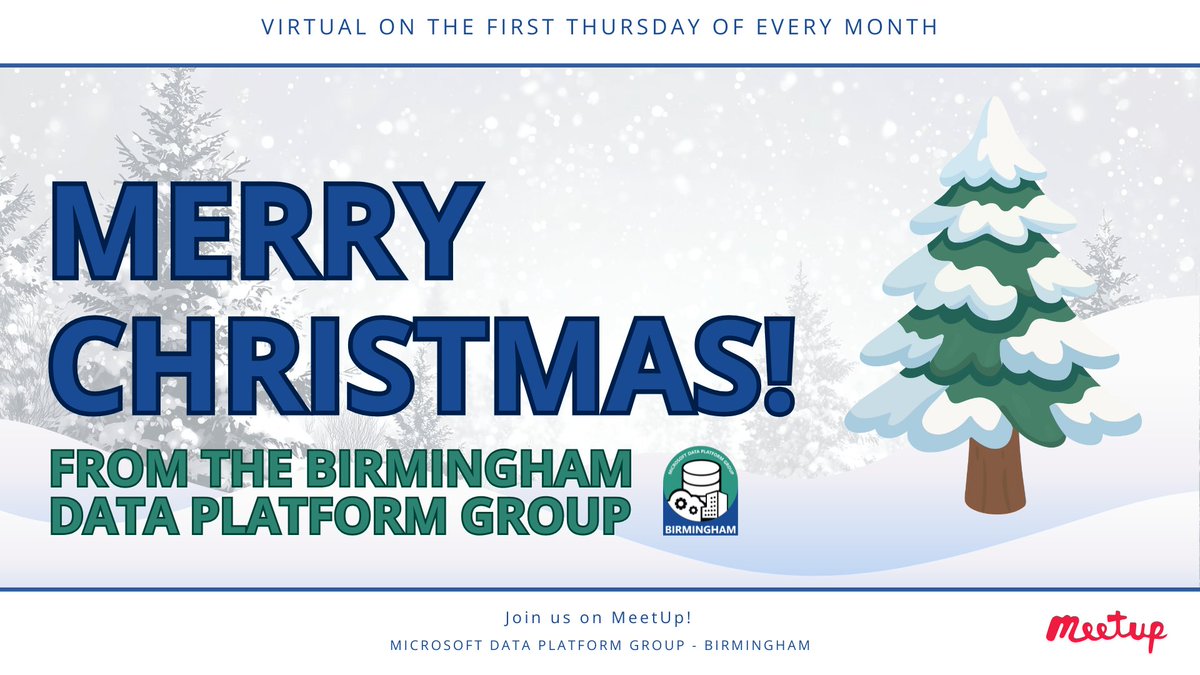Microsoft Data Platform Group Birmingham tweet media