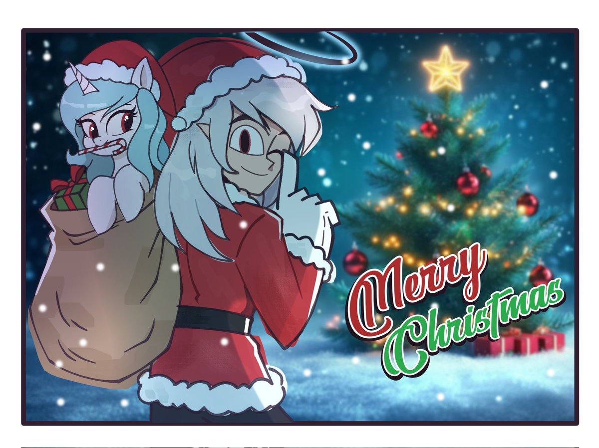 A Little Christmas Magic Under the Stars 🎄✨

(I know it's late, but Merry Christmas and a Happy Holiday)

♥️+🔄= 🎁