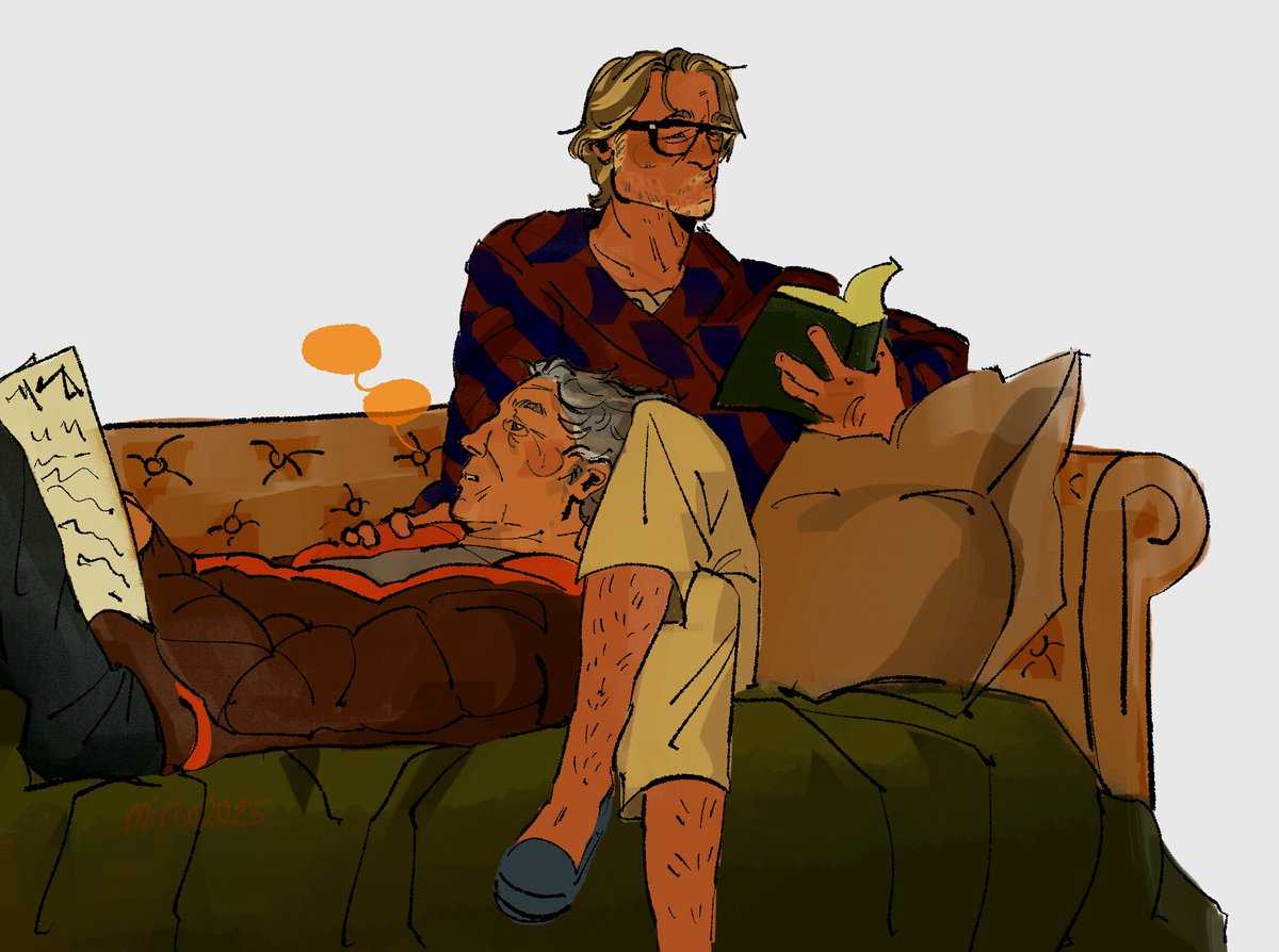 phillip and benoit blanc now without tags :D if this gets one like my christmas is merry