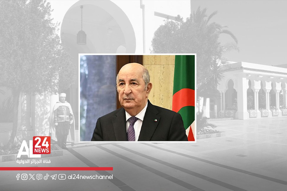 AL24Francais's tweet photo. Le président algérien décerne la médaille de l’Ordre du mérite national au rang de « Ahid » à l’érudit cheikh Mohamed Salah Seddik
➡️https://t.co/BfT3cKsw7h
#Algérie #Présidence #remise #médaille https://t.co/zDWXFgibc9