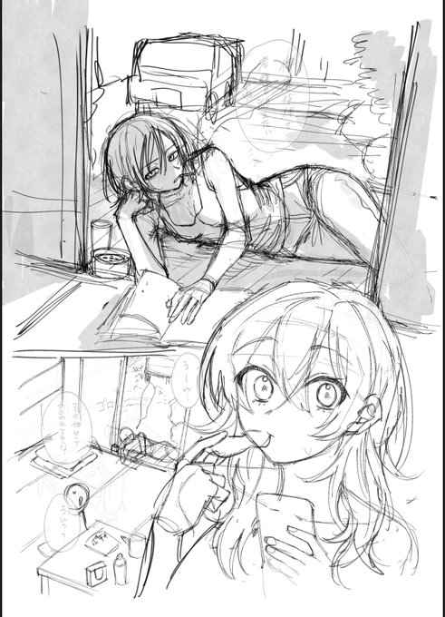 告知もカウントダウンもミスってしまい大横転 失礼!!!!!!!
さとやまシェアトピア1話公開されております!!!!!
毎月第三金曜日に更新される予定です!!!!
お詫びに下書きを見せます 

ところで無料で読めます。
読んだ方がいいです

https://t.co/x58b1aCWFu 