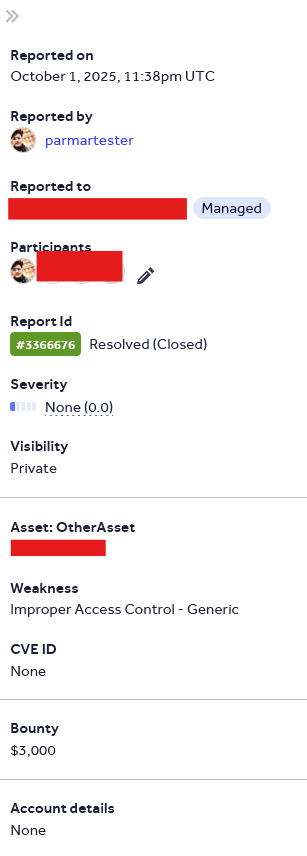 parmartester's tweet image. Har Har Mahadev 🙏

After wrapping up some bounties from the past few months, it feels great to finally sit back in the hunting zone again.

Really missed this phase — excited to get back to consistent bug hunting.

#BugBounty  #CyberSec  #EthicalHacking