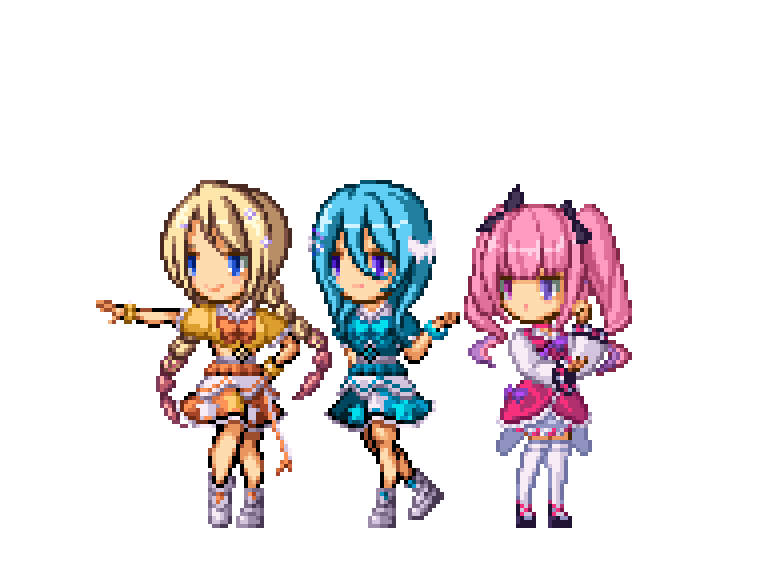 「月花ノ夜デビュー2周年!! おめでとうございます #プラネタりりか #ギャラリー」|NoenOenoEのイラスト