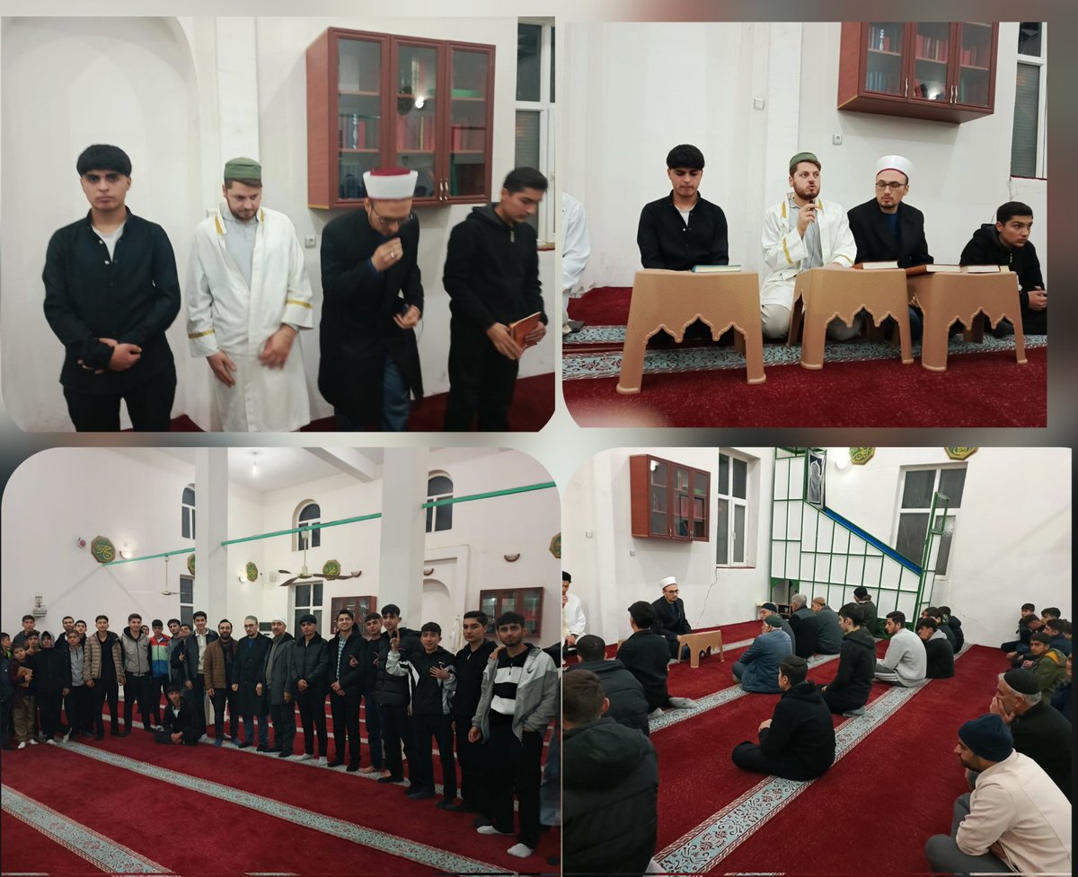 Regaip Kandili programını öğrencilerimizle birlikte İlçe Afet Evleri Camii’nde idrak ettik.
Bu mübarek gecenin; birlik, beraberlik ve hayırlara vesile olmasını temenni ederiz. 🤲🌙