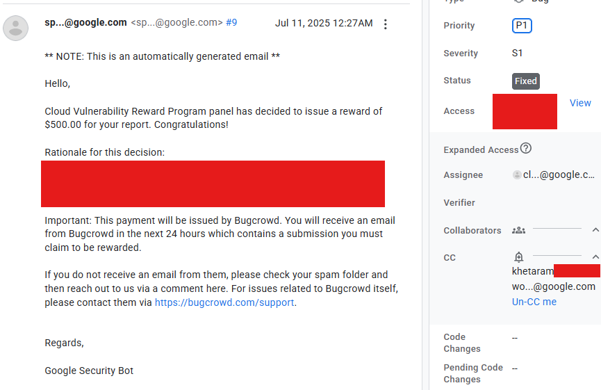 parmartester's tweet image. Har Har Mahadev 🙏

After wrapping up some bounties from the past few months, it feels great to finally sit back in the hunting zone again.

Really missed this phase — excited to get back to consistent bug hunting.

#BugBounty  #CyberSec  #EthicalHacking