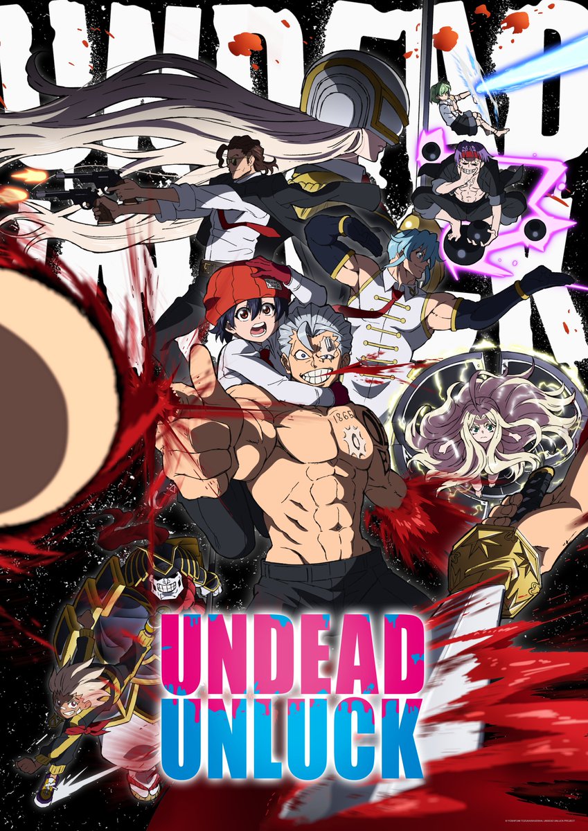 UNDEAD UNLUCK -TEMPORADA 2-
¡FUE OFICIALMENTE ANUNCIADO! 
#anime