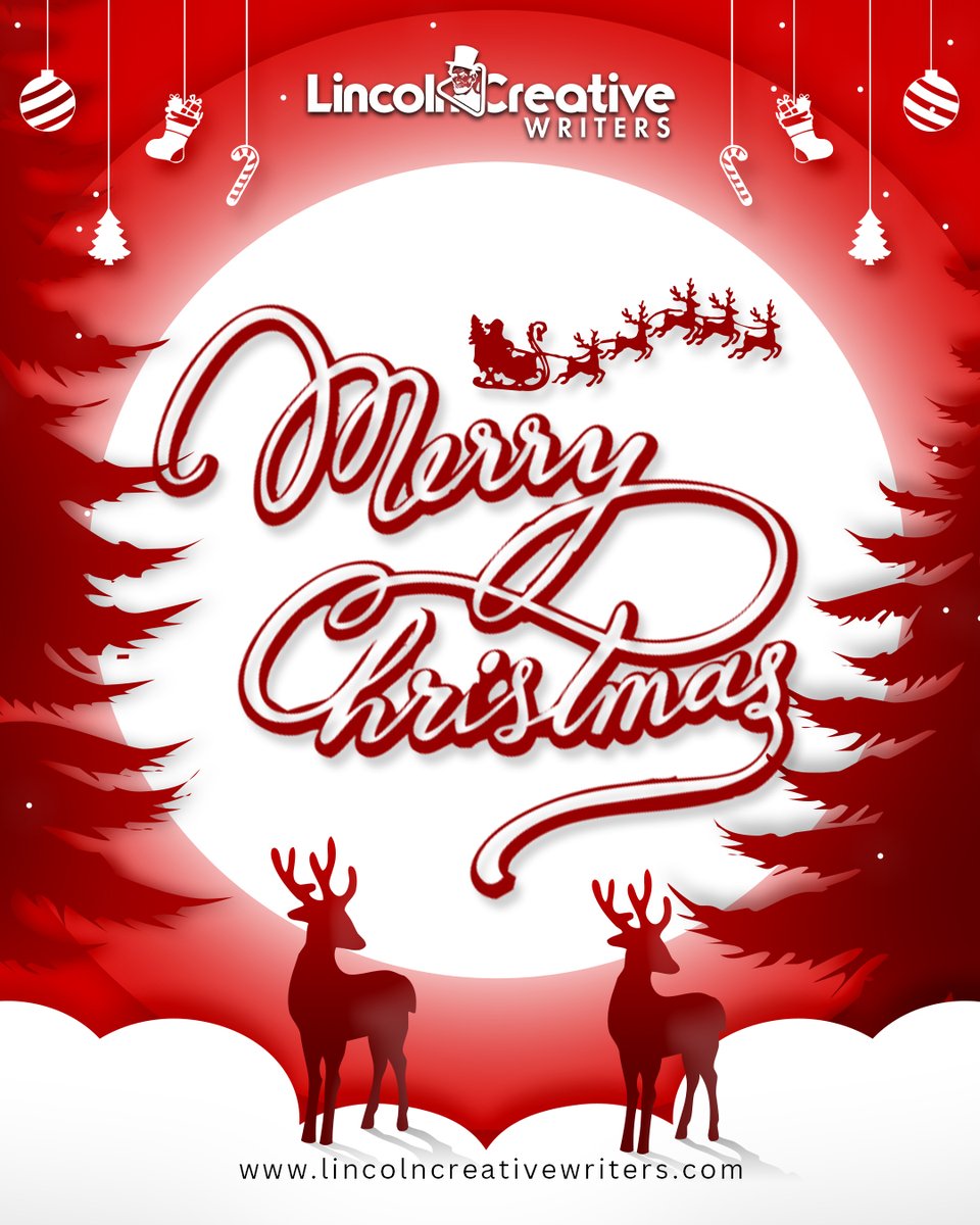 lcreativewrite_'s tweet photo. Merry Christmas from Lincoln Creative Writers! Wishing you a season filled with inspiration, creativity, and the joy of storytelling. 

Website Link:
https://t.co/YuRRqAdUdc

#MerryChristmas #Christmas2025 #HolidaySeason #CreativeWriting #Storytelling #ChristmasSpirit https://t.co/LmK0H2giI2