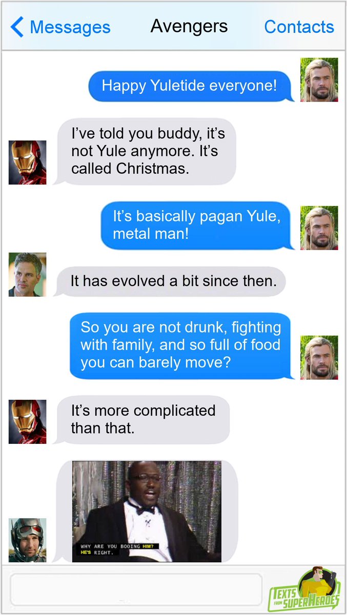 From Superheroes tweet media