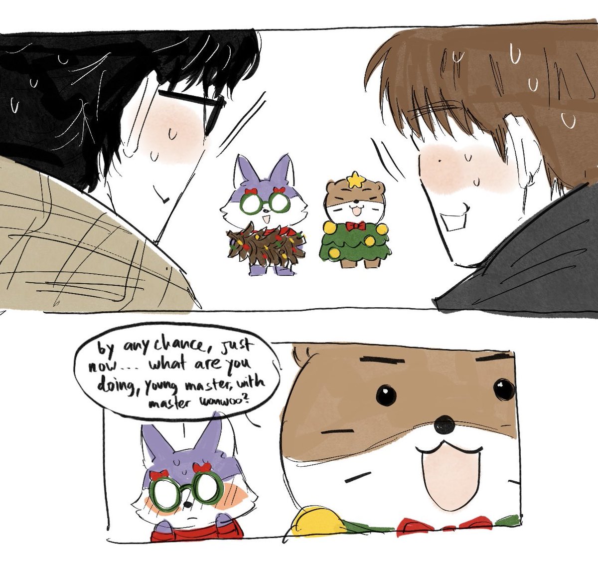 myohae______'s tweet photo. ❄️🧣🎄🤍 happy holiday! #원찬 #wonchan https://t.co/xsb7erzZy7