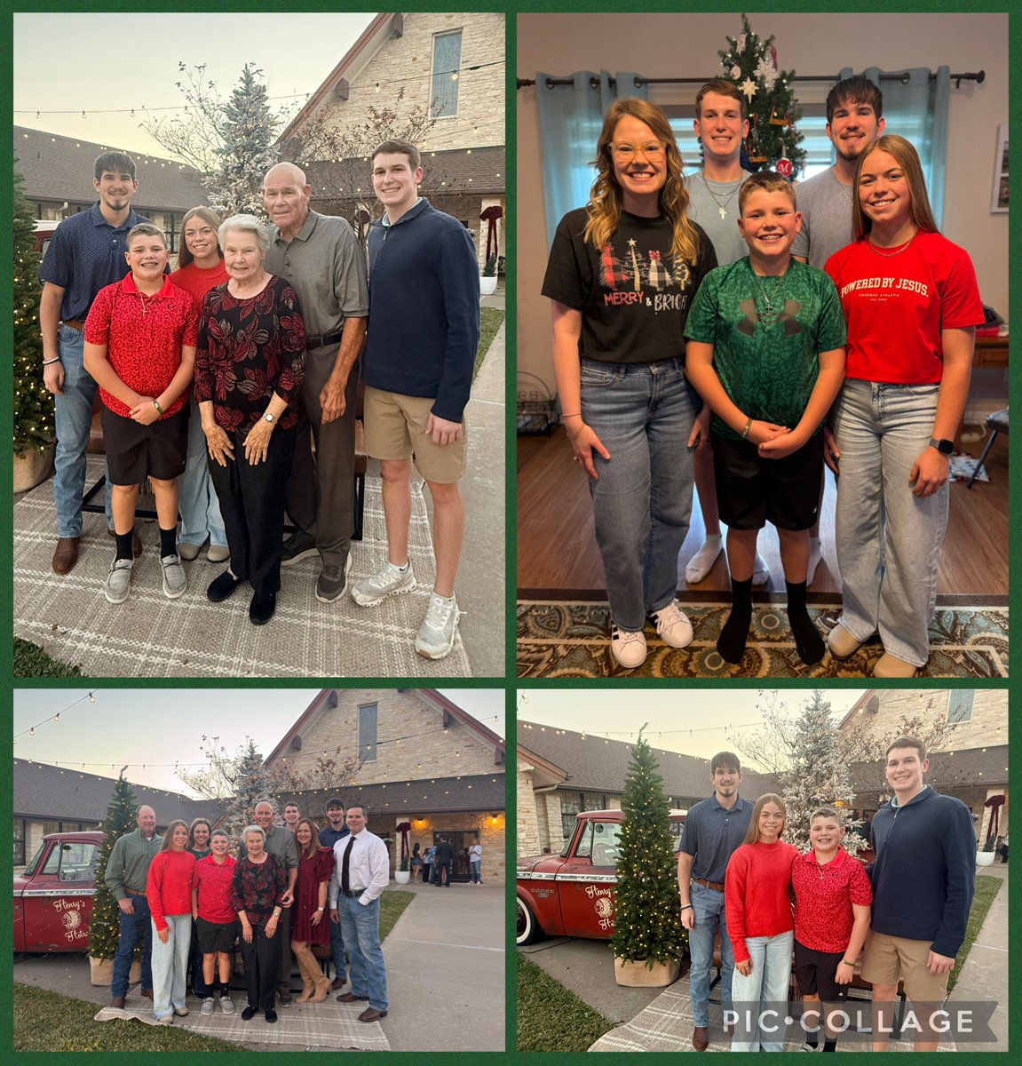 Jesus didn’t stay in the manger — He changed everything. ✝️

Merry Christmas from the Mutscher’s! 💚❤️