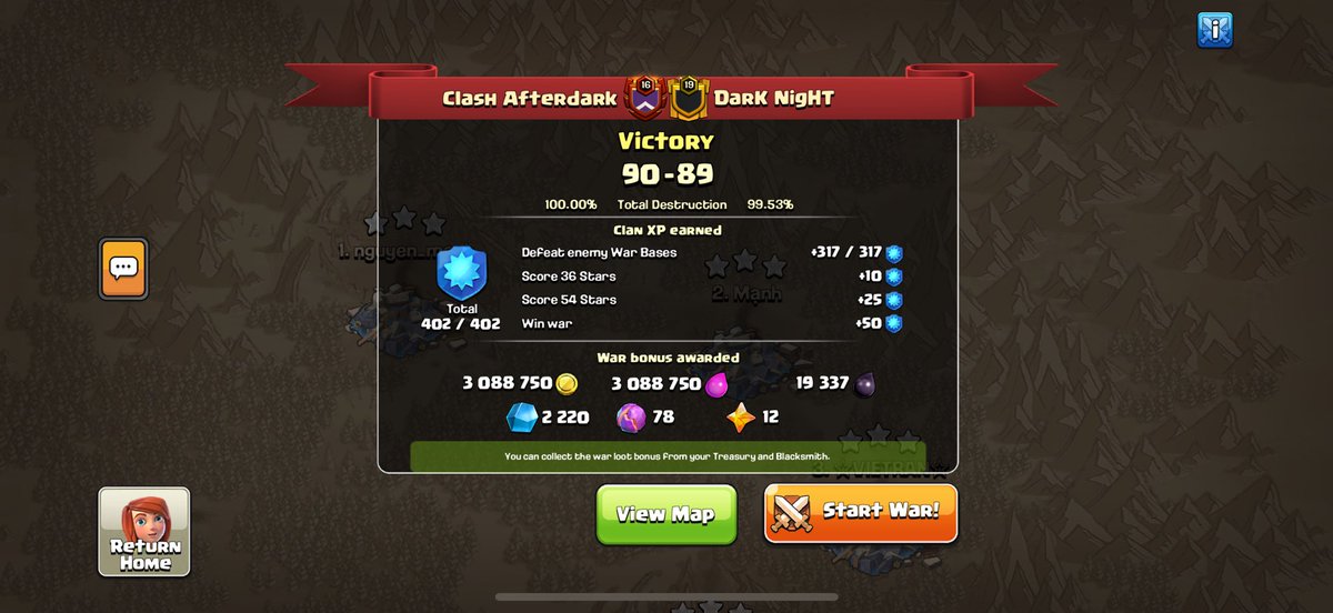 Crazy way to try and save a 119( Dark Knight)  win streak to my clan(Clash Afterdark)… GGS though