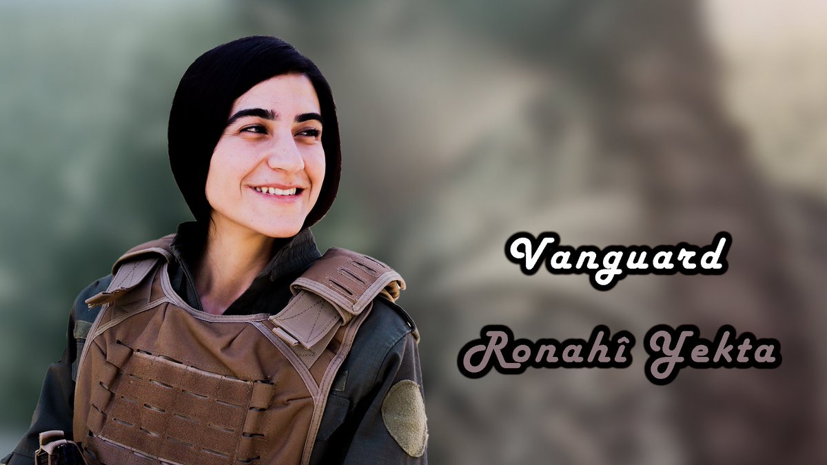 YPJ_Info's tweet photo. Martyr Ronahi will always remain alive in our memories. On the first anniversary of the martyrdom of pioneer and commander Ronahi Yekta,we start publishing our work in Kurdish.If you would like to follow us
👇
https://t.co/TQpGjKWFWG
X: @enfermasyonaYPJ
Telegram: enfermasyona_YPJ https://t.co/OVGY0sM5us