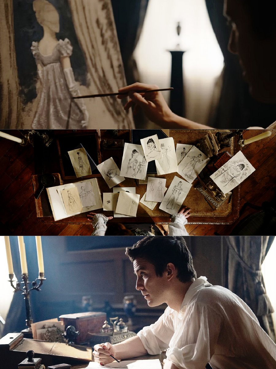 benophieslove's tweet image. benedict bridgerton is a REAL yearner (he has drawn sophie 373773 times)