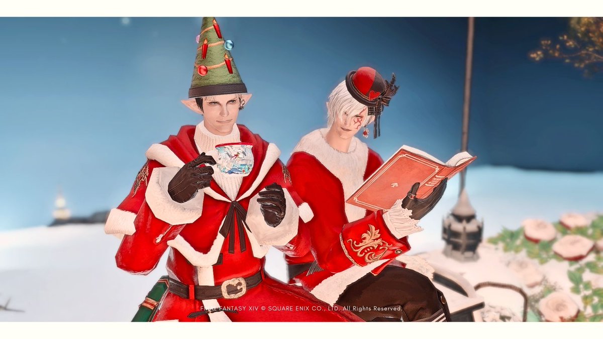 bythetwelve's tweet photo. MeriKuri 🎄🍵  #FFXIV 
🏠 #NoraSieHousing https://t.co/rP5hB2uGmW
