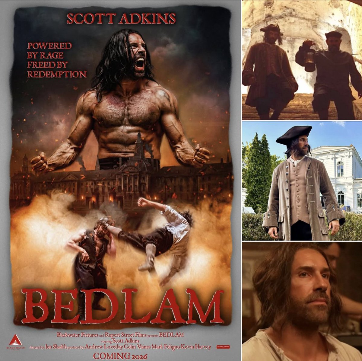 CityOnFireNews's tweet photo. Cap’n Crunch? Martial arts powerhouse Scott Adkins goes full savage in the new poster for the cage-fight actioner 'Bedlam'
Edit: Poster is fan made.
Read more: https://t.co/mh0CajFTXP
#bedlam #scottadkins #martialartsmovies #actionmovies #jonshaikh #timman #billyclements
Dive into the world of Asian, action and martial arts cinema at City on Fire (https://t.co/6R8bQ6lGK9) – your hub for breaking news, in-depth reviews, and the latest 4K Ultra HD and Blu-ray drops! #CityOnFire
Hunting for import 4K and Blu-ray titles? Explore The Goodie Emporium (https://t.co/YcKzdiDqmY) – the treasure trove collectors swear by. #GoodieEmporium