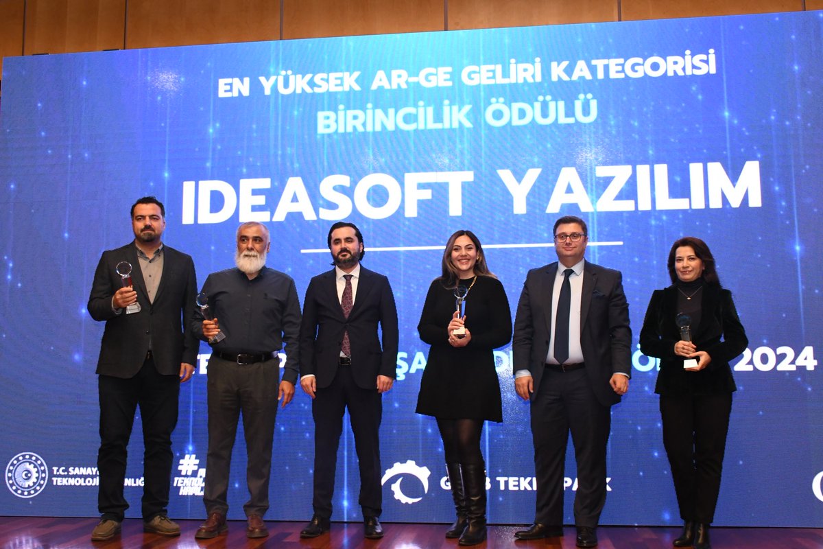 gosb_teknopark's tweet photo. 🏆 GOSB Teknopark Başarı Ödülleri 2024'e Sanayi ve Teknoloji Bakanlığı Ar-Ge Teşvikleri Genel Müdürü Sayın Ahmet İmamoğlu'da katıldı!

Teknoloji, Ar-Ge ve inovasyon odaklı çalışmalarımızın yarattığı değere hep birlikte tanıklık ettik.

Heyecanımıza ortak olan, güçlü Ar-Ge ekosistemimizin gelişimine verdiği destekle bizleri onurlandıran Sayın Ahmet İmamoğlu’na teşekkür ederiz.

@TCSanayi @GOSB1986 @MuratCemberci @ergunalver @gozdenurkose