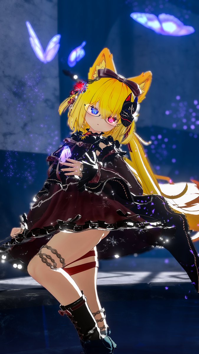 本日もおつこやさまでした🦊 ちょうちょっていいよね