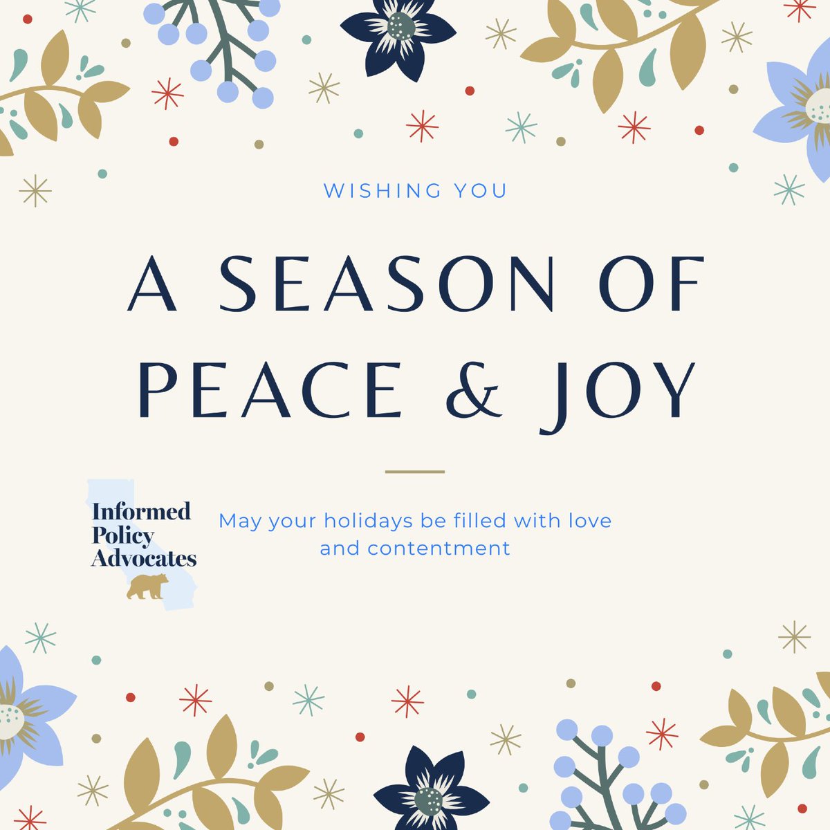 Happy Holidays from all of us here at IPA!