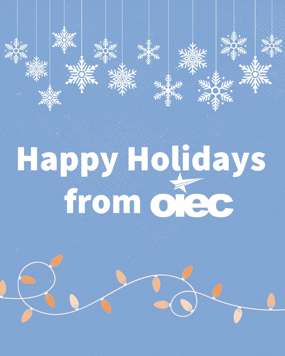 From everyone at OIEC, happy holidays! #oiectexas #texasholiday #stateagency