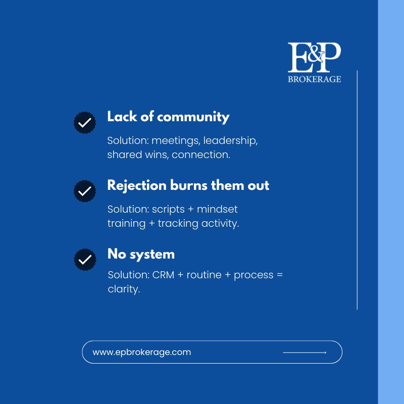 epbrokerage's tweet image. Agents don’t fail because they can’t do it… they fail because nobody shows them how. Build leadership, community, and guidance—and you’ll change your agency. 🚀

#epbrokerage #InsuranceBusiness #AgentMindset #RecruitingTips