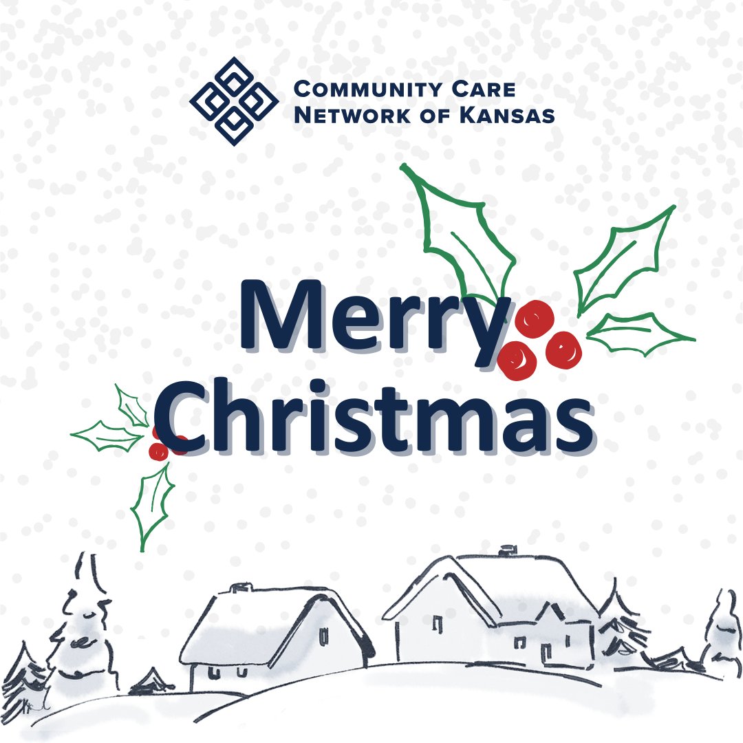 CommunityCareKS's tweet photo. We would like to wish you a very Merry Christmas from your friends here at Community Care Network of Kansas!🎄 

Together, we have made meaningful strides toward our common goal of ensuring high-quality, accessible healthcare for all Kansans. https://t.co/7Vm8NGfGDc