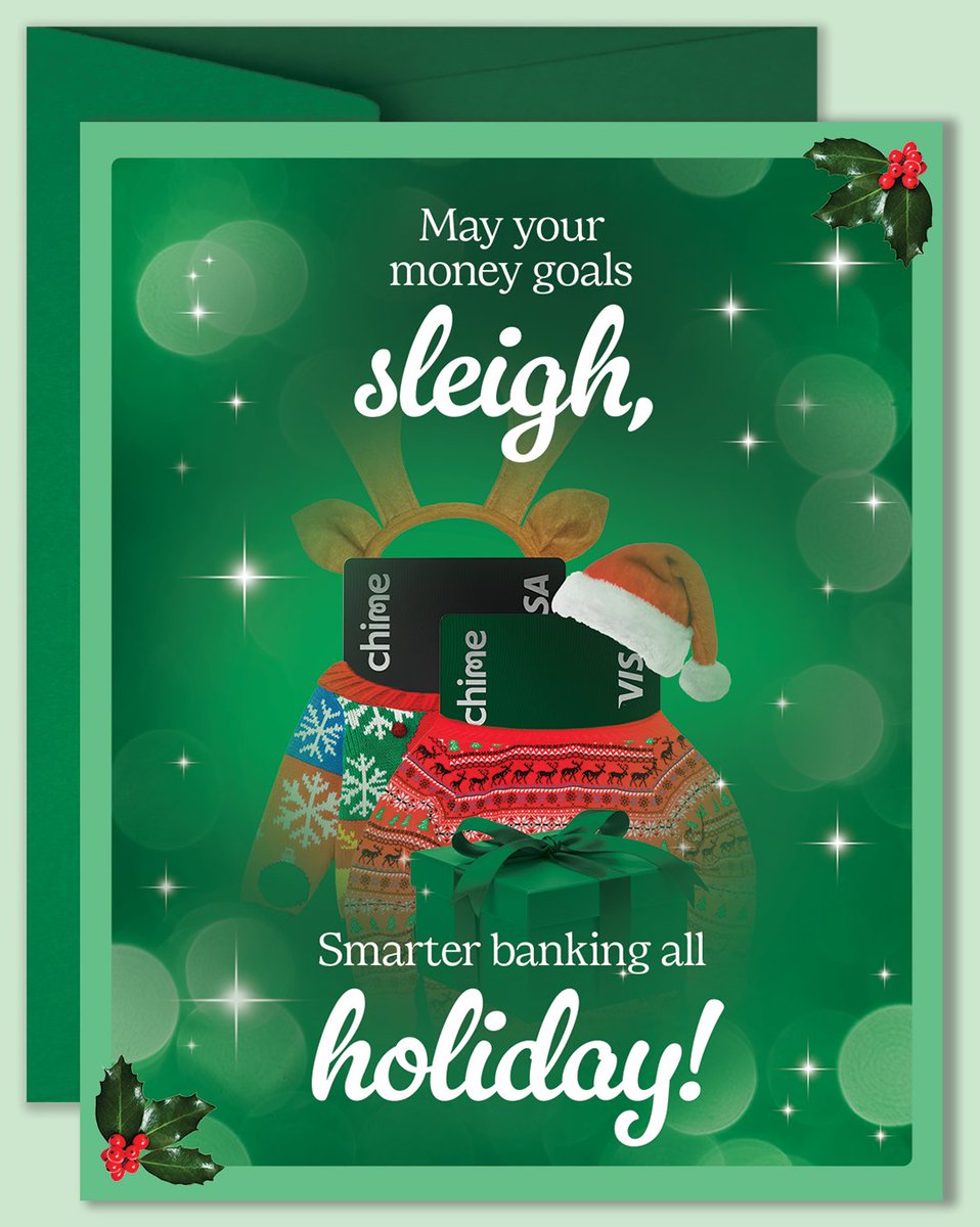 May your budget stay bright,
Your savings take flight,
And your money goals sleigh,
Smarter banking all holiday.