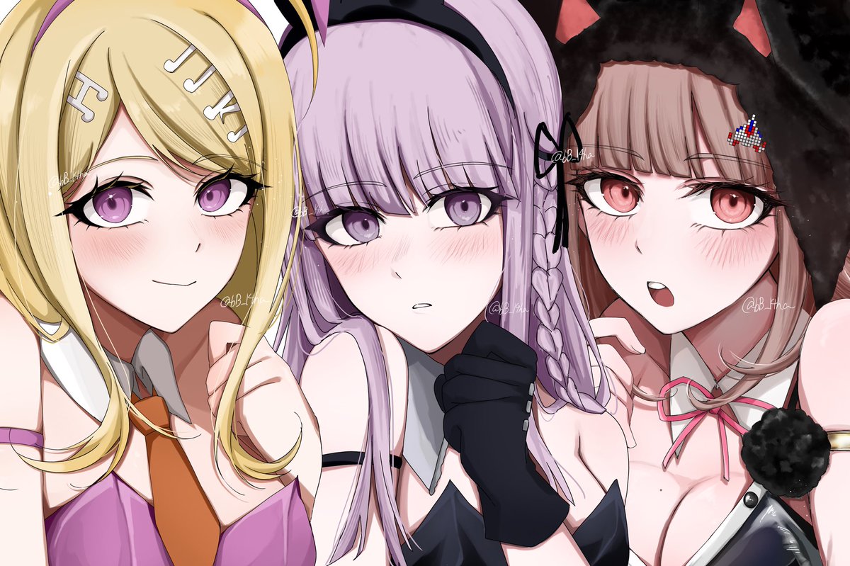 #ダンガンロンパ  #赤松楓  #七海千秋  #霧切響子